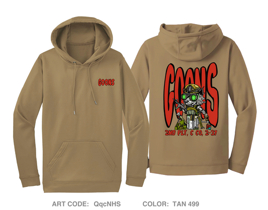 2nd Platoon "GOONS" Hi-Tech Performance Hoodie - QqcNHS