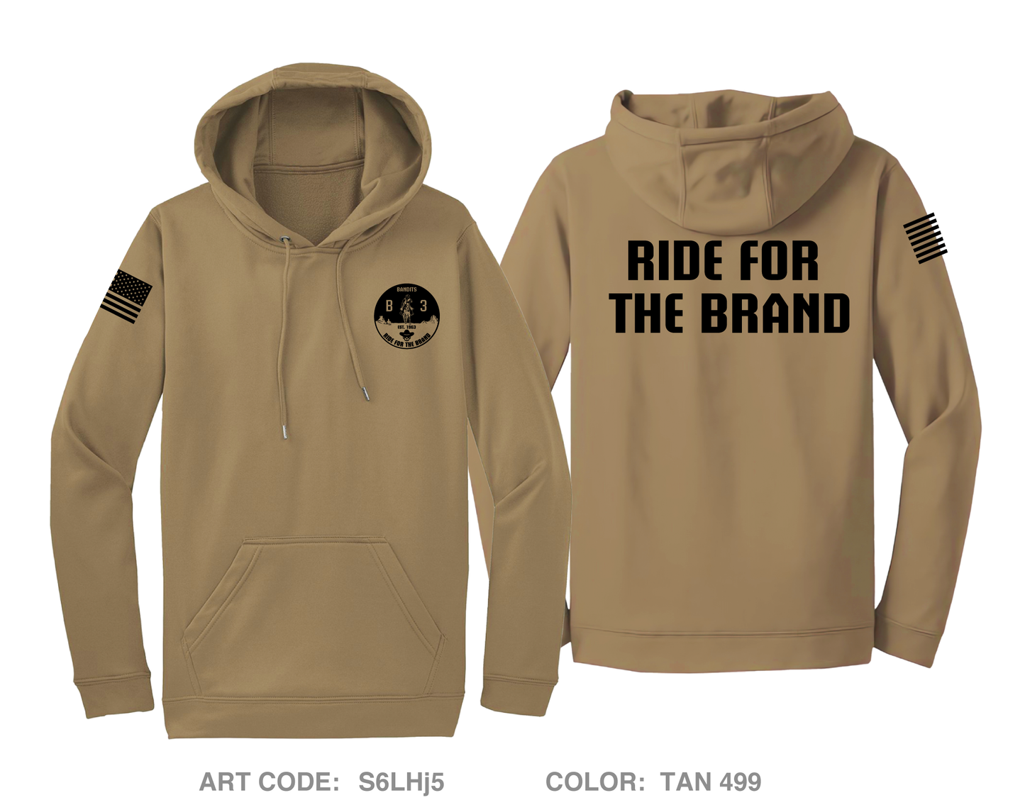 USCC B3 Fundraising Collection Hi-Tech Performance Hoodie - S6LHj5