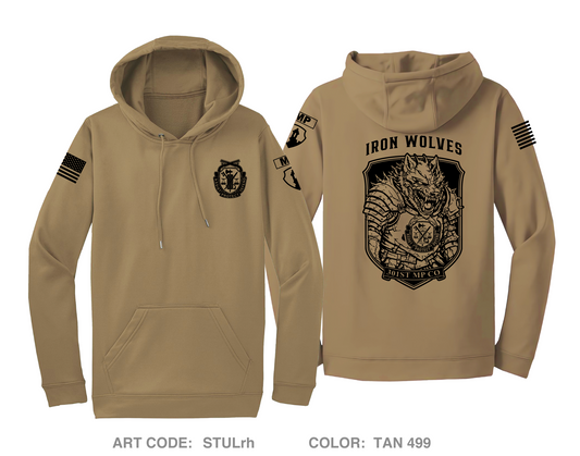 1st PLT, 301st MP CO Hi-Tech Performance Hoodie - STULrh