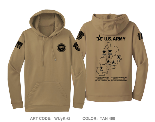 Jackson Army Recruiting Company Hi-Tech Performance Hoodie - WUyKrG