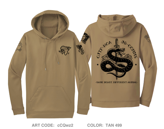 CJTF-HOA CJ-6 Hi-Tech Performance Hoodie - cCQwz2