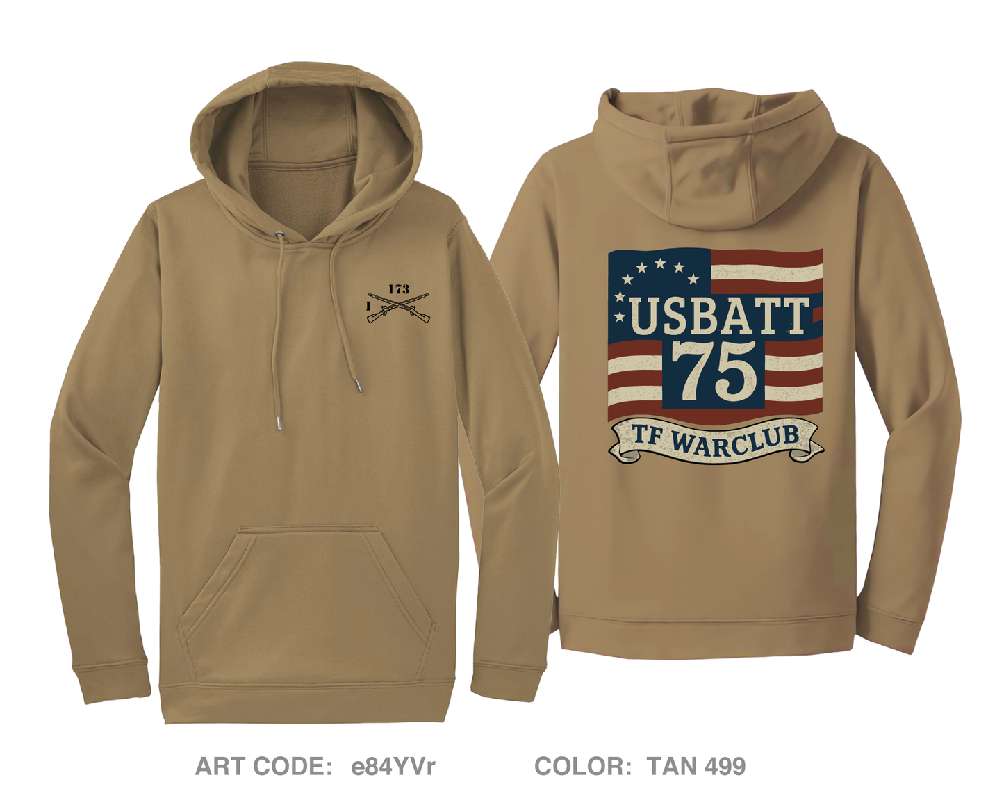 1-173 TF Warclub Fundraising Collection Hi-Tech Performance Hoodie - e84YVr