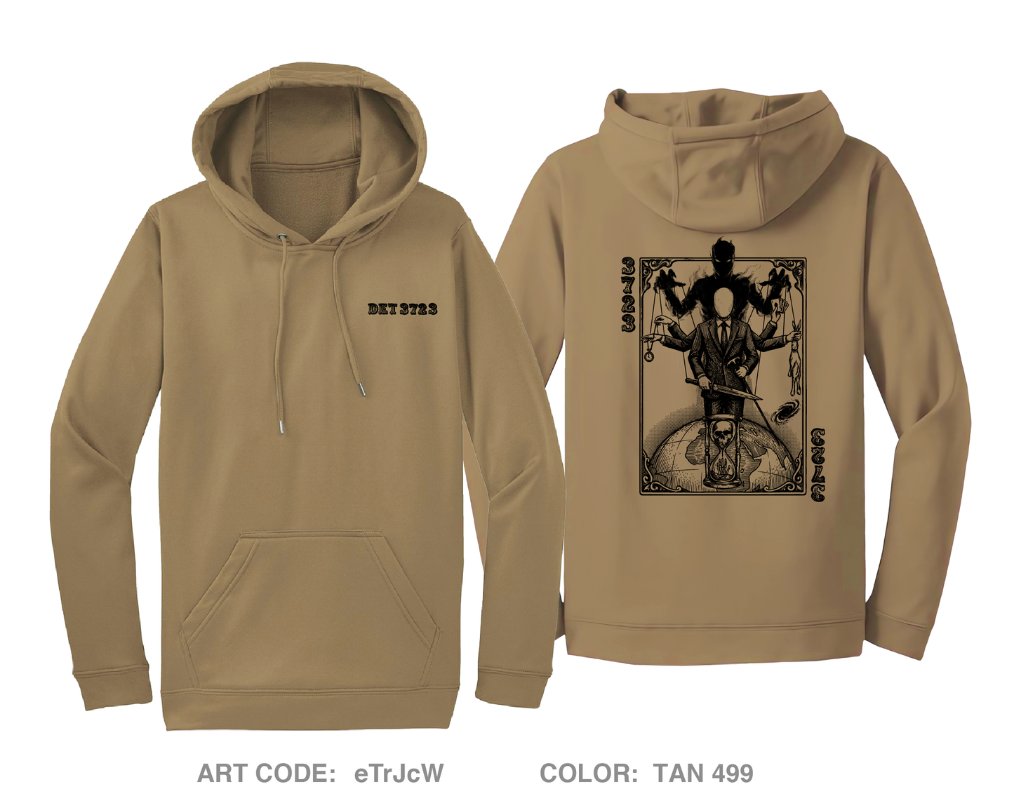 Det 3723 Hi-Tech Performance Hoodie - eTrJcW