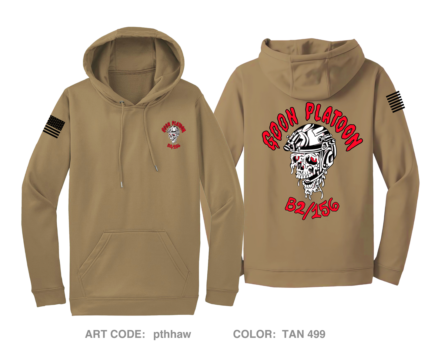 Goon Platoon Hi-Tech Performance Hoodie - pthhaw