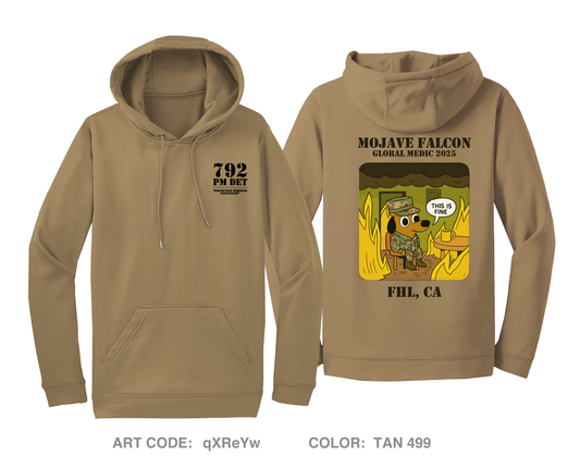 792 PM DET Hi-Tech Performance Hoodie - qXReYw