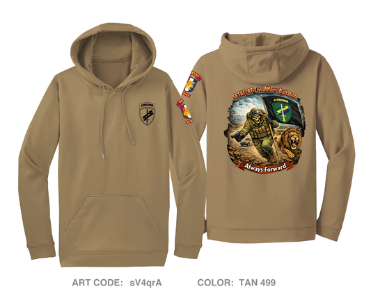 SETAF-AF Civil Affairs Battalion Hi-Tech Performance Hoodie - sV4qrA