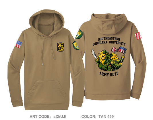 Southeastern Louisiana University ROTC Hi-Tech Performance Hoodie - sXkUJt