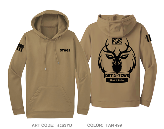 7th Combat Weather Squadron Hi-Tech Performance Hoodie - sca3YD