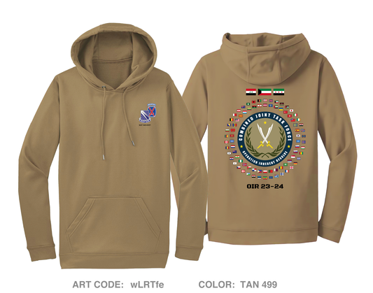 1-89 cavalry Hi-Tech Performance Hoodie - wLRTfe