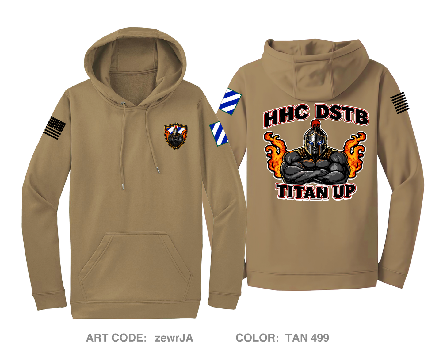 HHC, DSTB, 3DSB Hi-Tech Performance Hoodie - zewrJA
