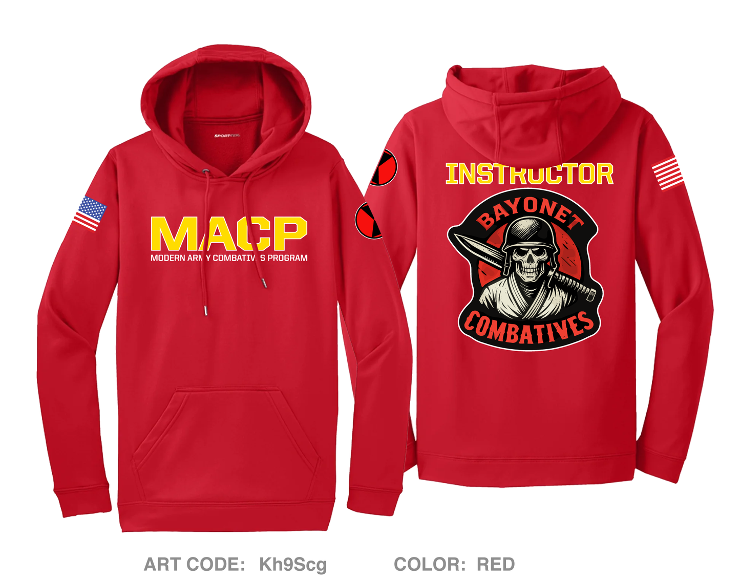 7th Infantry Division Combatives Hi-Tech Performance Hoodie - Kh9Scg