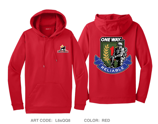 511th Quartermaster Company Hi-Tech Performance Hoodie - L6sQQ8