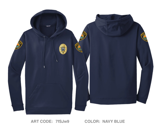 Eastport Police Department Hi-Tech Performance Hoodie - 7fSJw9