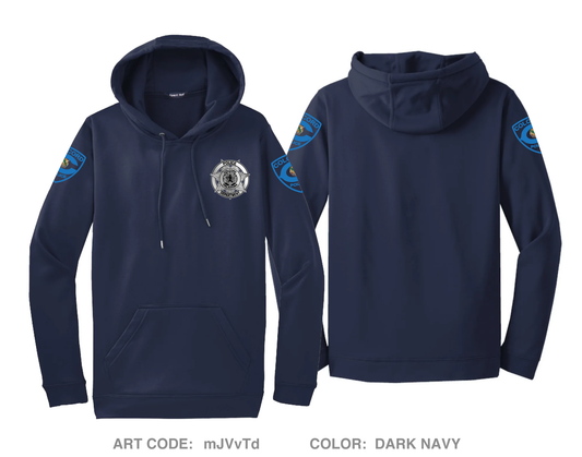 Colcord Police Dept Hi-Tech Performance Hoodie - mJVvTd