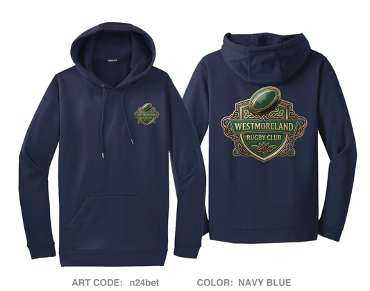 Westmoreland Rugby Club Hi-Tech Performance Hoodie - n24bet