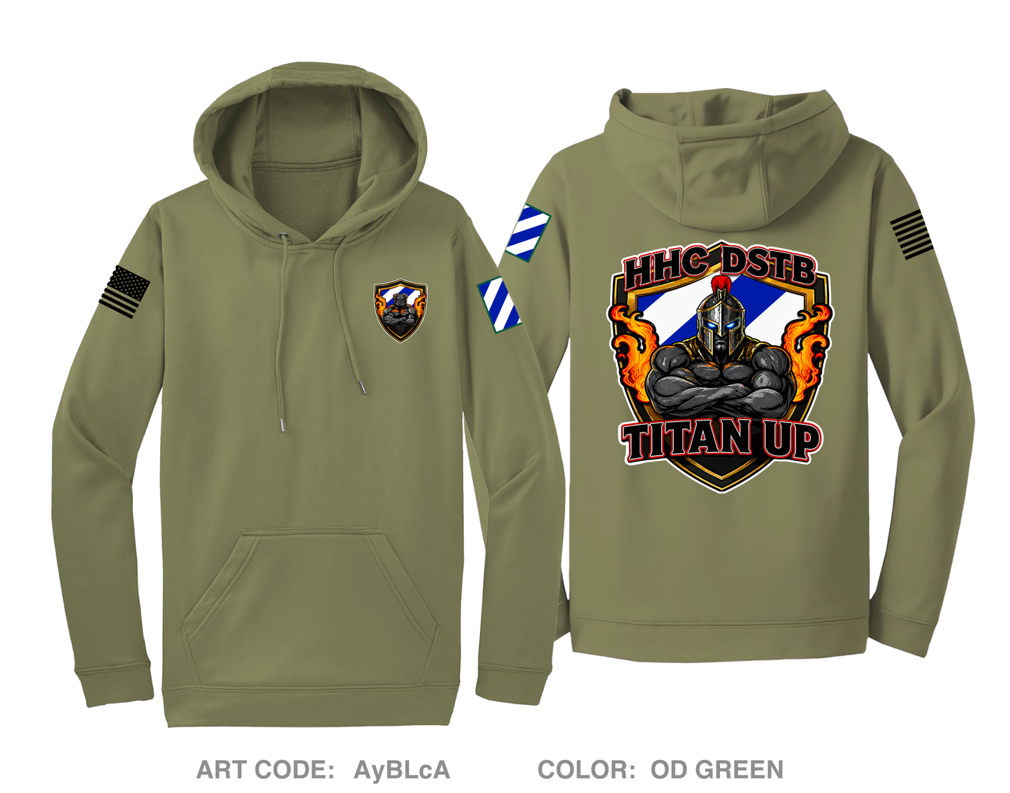 HHC, DSTB, 3DSB Hi-Tech Performance Hoodie - AyBLcA