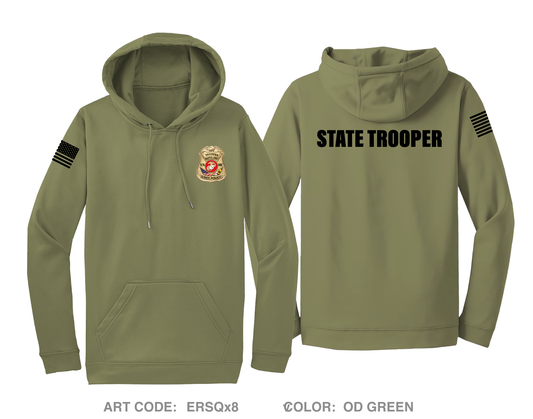 Maryland State Police Hi-Tech Performance Hoodie - ERSQx8