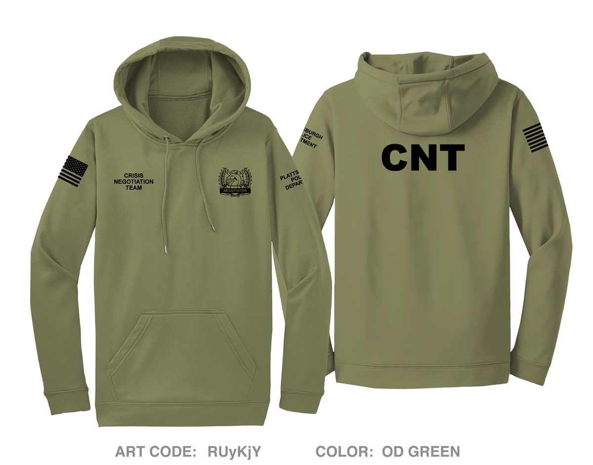Crisis Negotiation Team Hi-Tech Performance Hoodie - RUyKjY