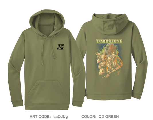 CAAT 1 Tombstone Hi-Tech Performance Hoodie - saQJUg