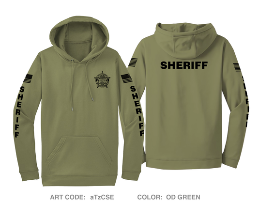 Crenshaw County Sheriffs Office Hi-Tech Performance Hoodie - mVWH5b