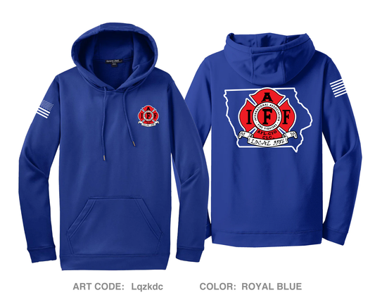 IAFF Local 3586 Hi-Tech Performance Hoodie - Lqzkdc