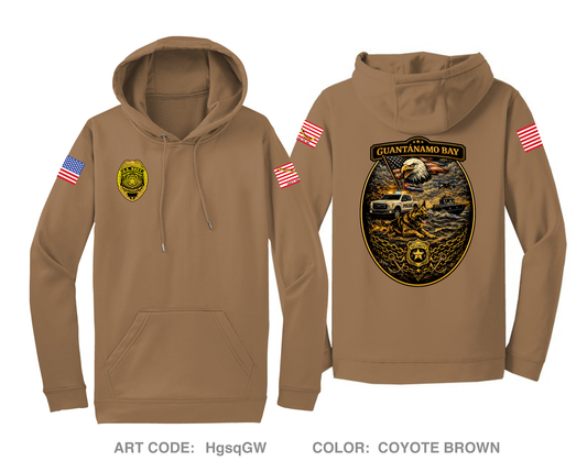 GTMO Security Hi-Tech Performance Hoodie - HgsqGW