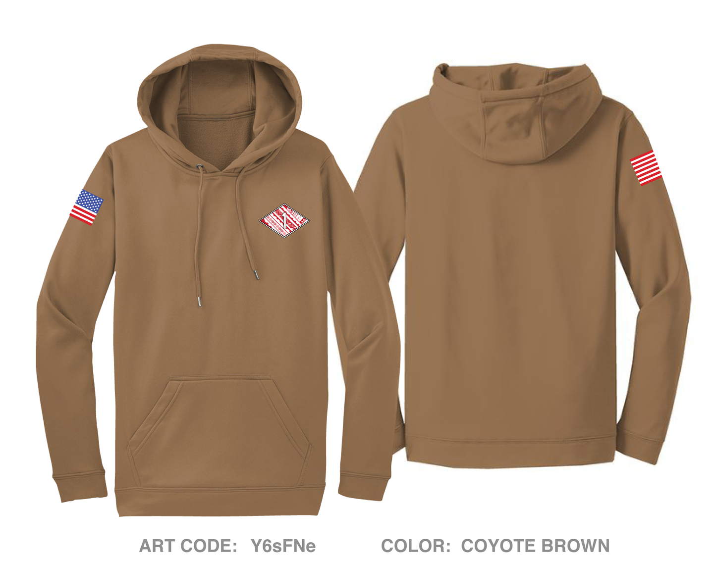 NMCB 1 Hi-Tech Performance Hoodie - Y6sFNe
