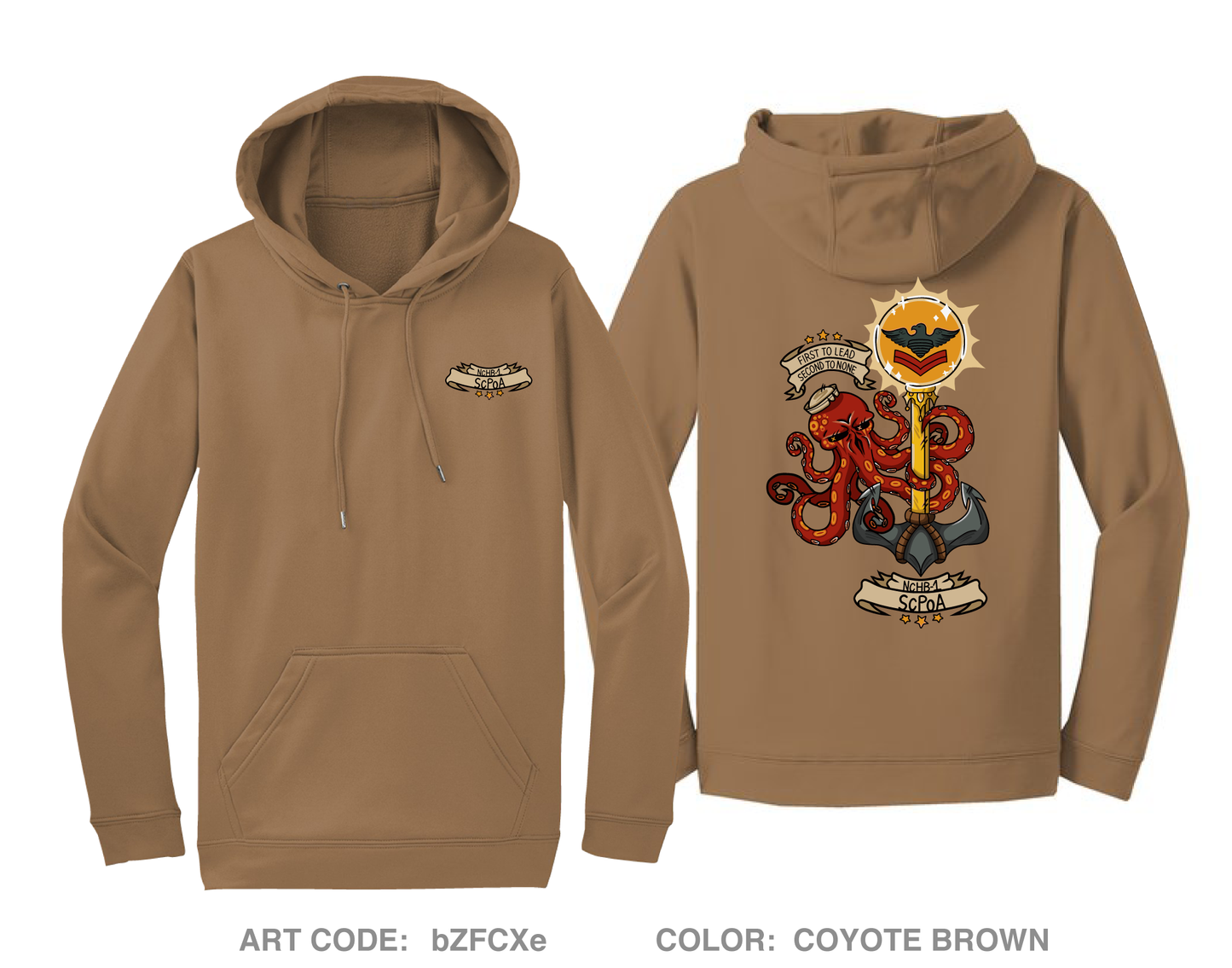 NCHB-1 SCPOA Hi-Tech Performance Hoodie - bZFCXe