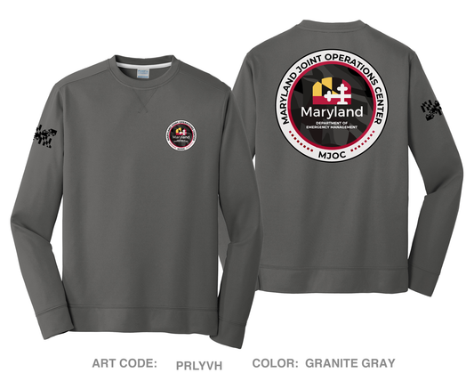 MJOC HI-Tech Performance Crewneck Sweatshirt - PRLYVH