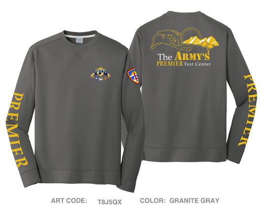 Yuma Proving Ground HI-Tech Performance Crewneck Sweatshirt - T8J5QX