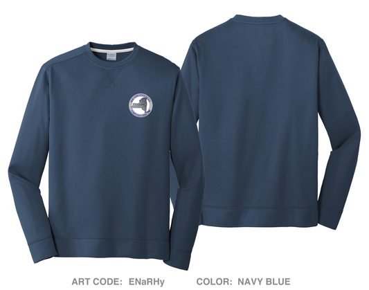 NYSP Troop F Computer Crime Unit HI-Tech Performance Crewneck Sweatshirt - ENaRHy