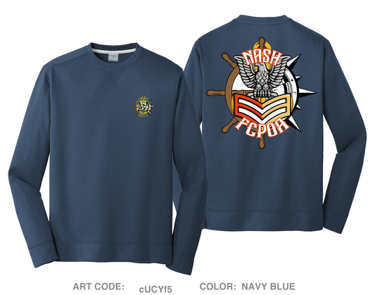 NTAG Nashville FCPOA HI-Tech Performance Crewneck Sweatshirt - cUCYf5