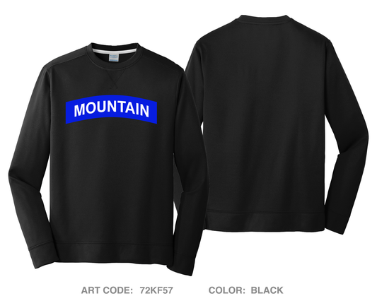 Mountain Training Group HI-Tech Performance Crewneck Sweatshirt - 72KF57