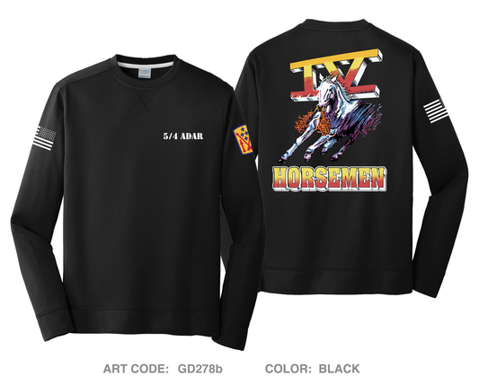 Alpha 5/4 ADAR HI-Tech Performance Crewneck Sweatshirt - GD278b