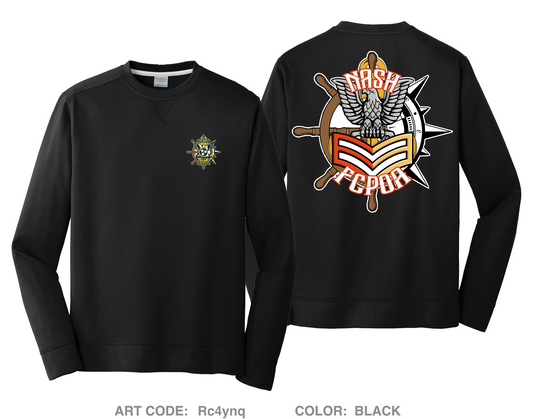 NTAG Nashville FCPOA HI-Tech Performance Crewneck Sweatshirt - Rc4ynq