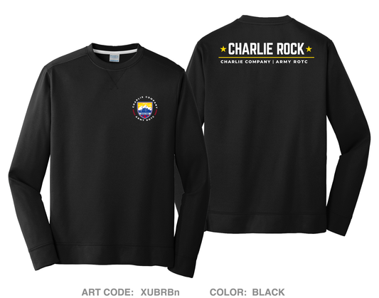 Charlie Company Fundraising Collection HI-Tech Performance Crewneck Sweatshirt - XUBRBn