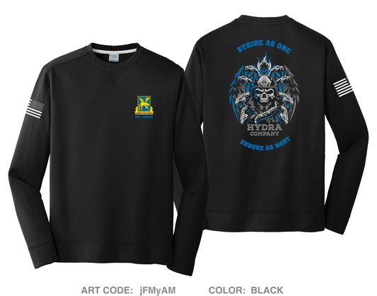 HHC, USAICOE HI-Tech Performance Crewneck Sweatshirt - jFMyAM