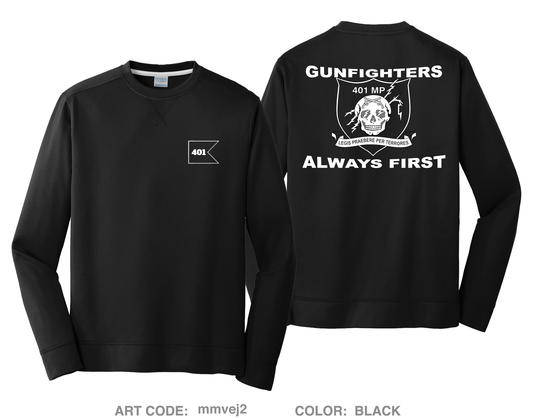 GUNFIGHTERS HI-Tech Performance Crewneck Sweatshirt - mmvej2