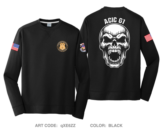 ACIC G1 HI-Tech Performance Crewneck Sweatshirt - qXE6ZZ