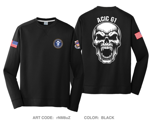 ACIC G1 HI-Tech Performance Crewneck Sweatshirt - rNM8uZ