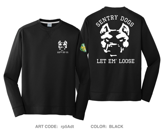212th MP HI-Tech Performance Crewneck Sweatshirt - rp5Adt