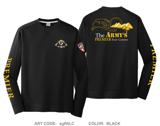 Yuma Proving Ground HI-Tech Performance Crewneck Sweatshirt - sgR6LC