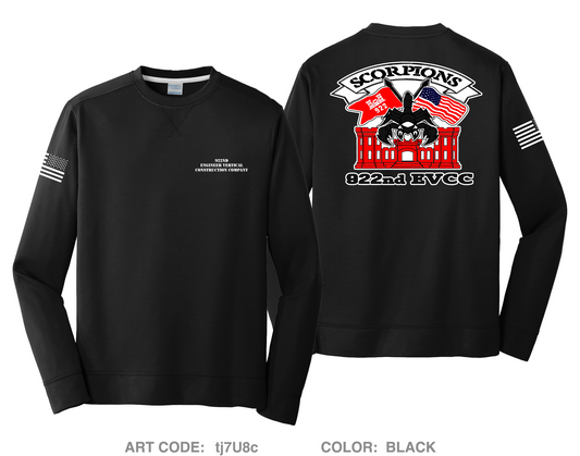 922nd EVCC HI-Tech Performance Crewneck Sweatshirt - tj7U8c