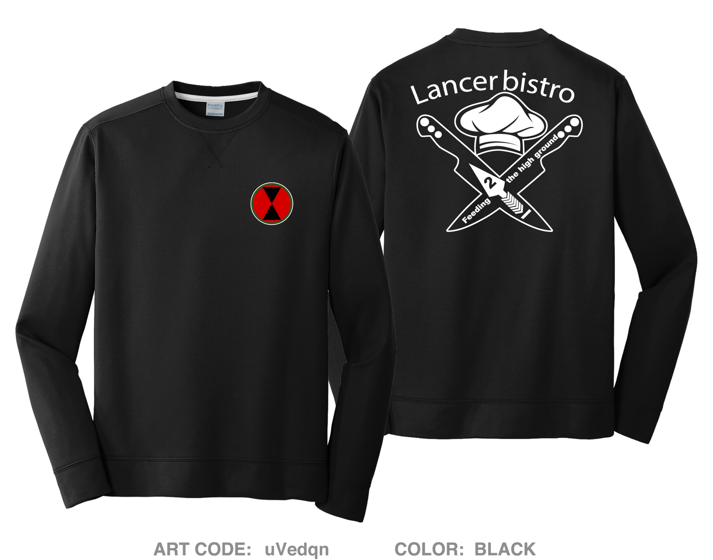 Lancer HI-Tech Performance Crewneck Sweatshirt - uVedqn