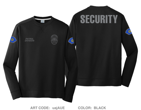 South Coast Public Safety HI-Tech Performance Crewneck Sweatshirt - uajAUE