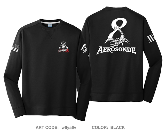Scorpion 8 HI-Tech Performance Crewneck Sweatshirt - w6ya6v