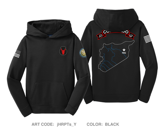 1-133 CCO Hi-Tech Performance Unisex Youth hoodie- jHRPTs