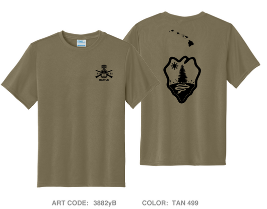 2-21IN Hi-Tech Performance Unisex Youth SS Tee - 3882yB