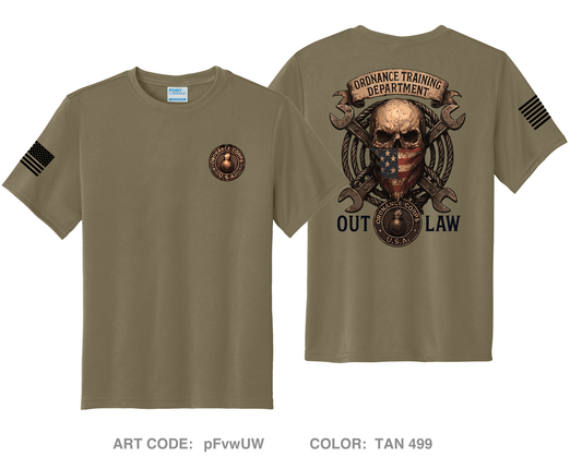Ordnance Training Division Hi-Tech Performance Unisex Youth SS Tee - pFvwUW_Y