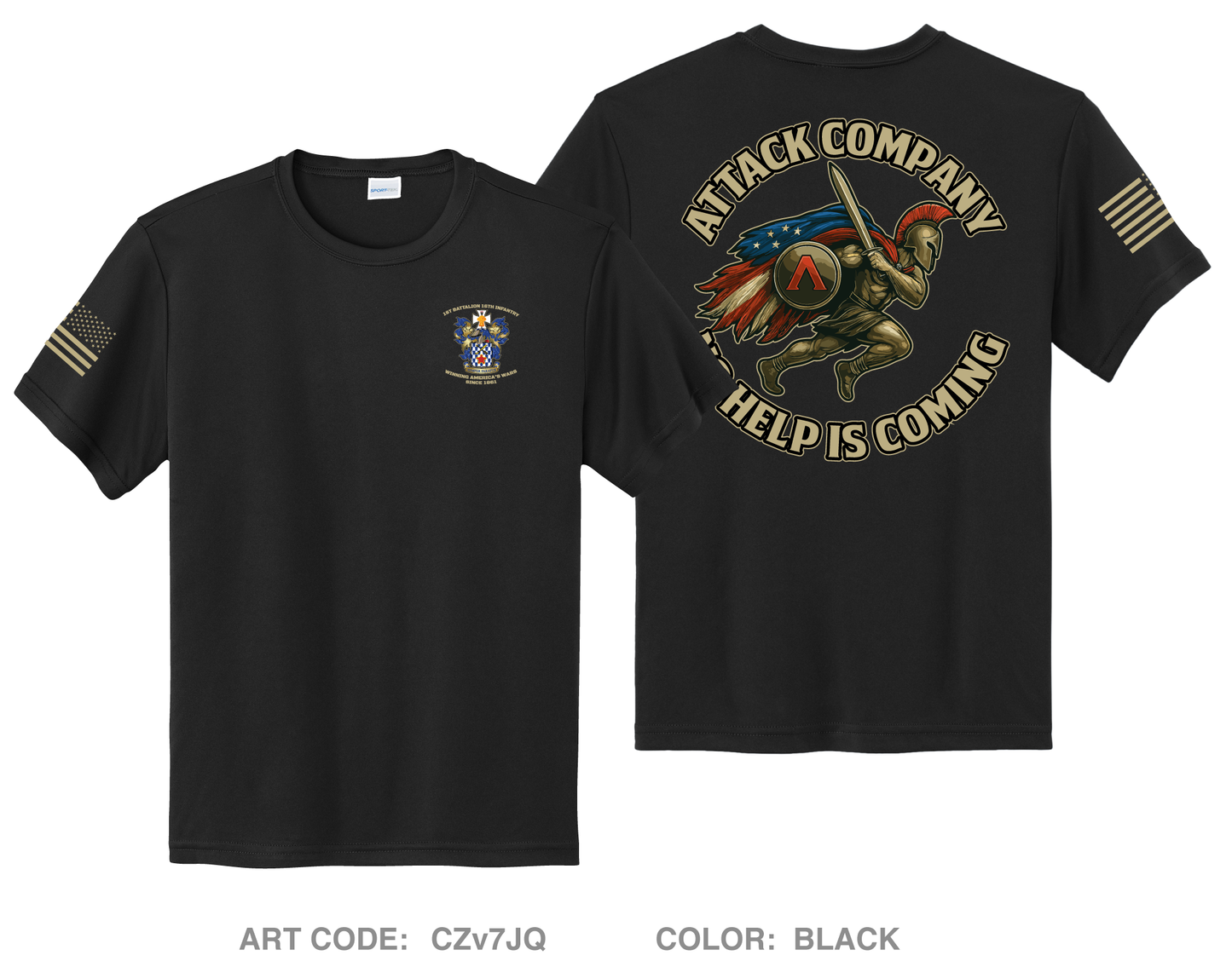 ATTACK COMPANY Hi-Tech Performance Unisex Youth SS Tee - CZv7JQ_Y